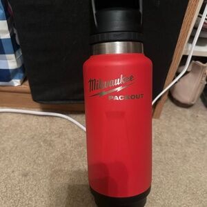 Milwaukee Packout Chug Jug with cup holder adapter